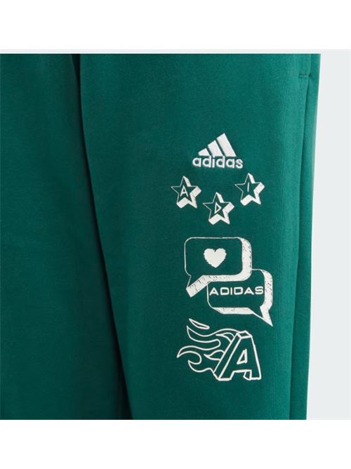 j bluv q3 pant ADIDAS | IA1553C GREEN/WHITE